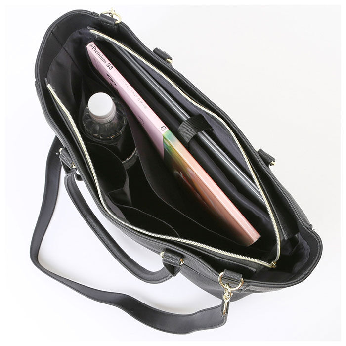 Legato Largo「レガートラルゴ トートバッグ 通販 A4 大きめ 通勤 通学 合皮 フェイクレザー 可愛い」|トートバッグ|