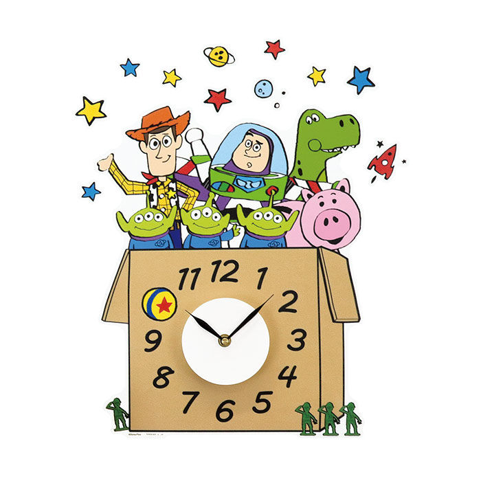 BACKYARD FAMILY「ウォールクロック ステッカー 通販 ディズニー グッズ 壁掛け時計 時計 クロック キャラクター」|クロック・置時計|