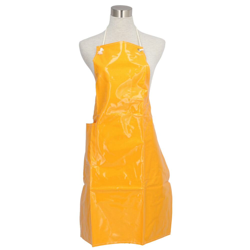 BACKYARD FAMILY「防水 エプロン おしゃれ 通販 業務用 厨房 おしゃれ エナメルエプロン 板前 水産加工 トリマー」|食器・キッチングッズ|オレンジ1
