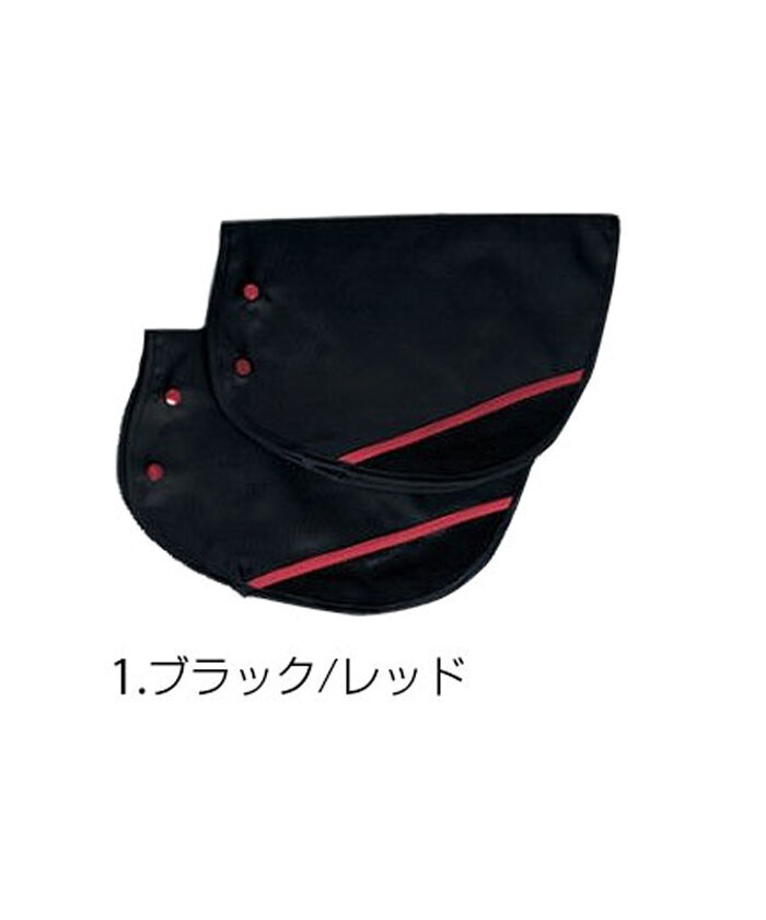 BACKYARD FAMILY「Kawasumi カワスミ ハンドル カバー 定番 24-27インチ 軽快車 ミニサイクル 前」|その他|ブラック1