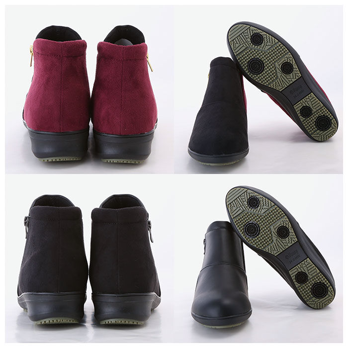 BACKYARD FAMILY「ショートブーツ レディース 歩きやすい 通販 パンジー 4644 ブランド pansy ブーツ 冬」|ショートブーツ|