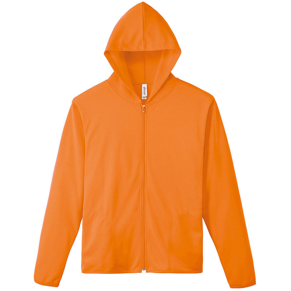 BACKYARD FAMILY「グリマー パーカー glimmer 00338-AMZ 通販 メンズ ジップアップパーカー」|パーカー|オレンジ1