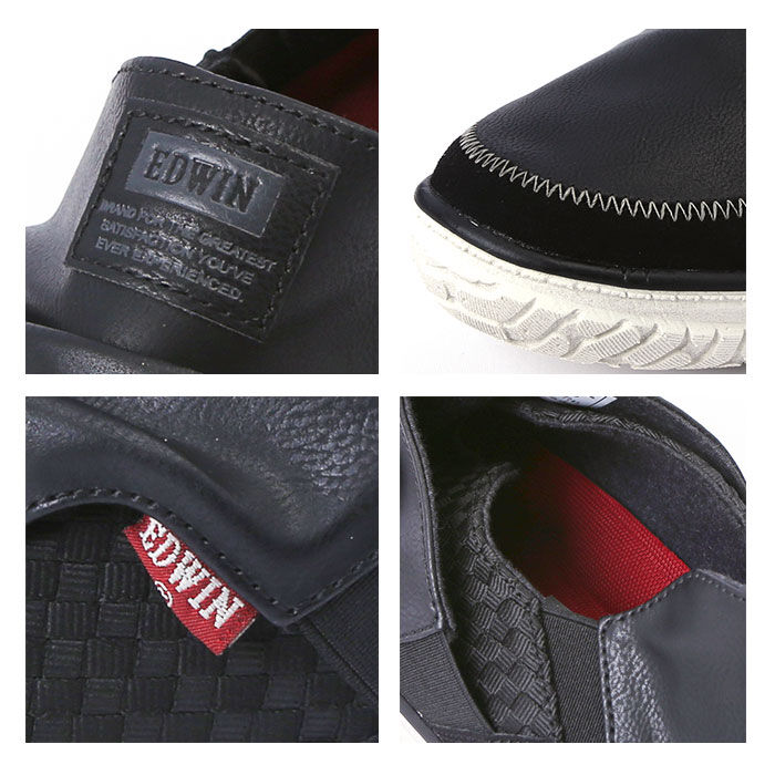 BACKYARD FAMILY「EDWIN スリッポン メンズ 7745 通販 スニーカー エドウィン 靴 シューズ」|スリッポン|