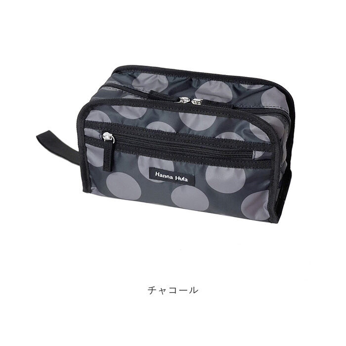 BACKYARD FAMILY「ハンナフラ ポーチ CSQP 通販 スクエアポーチ 大きめ 大容量 おむつポーチ オムツポーチ」|ポーチ|