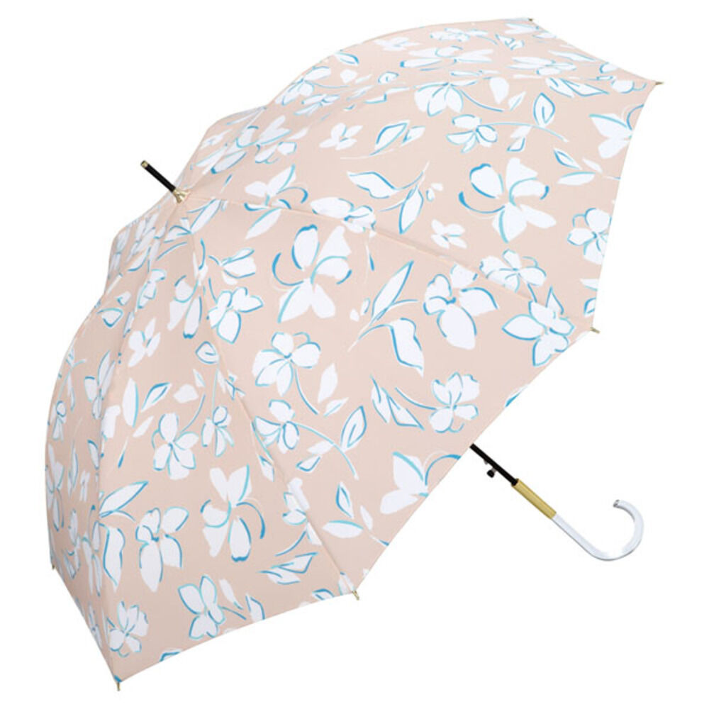 Wpc.「wpc 長傘 58cm 通販 Wpc. 傘 雨傘 かさ ワールドパーティー レディース ジャンプ傘」|傘|ベージュ1