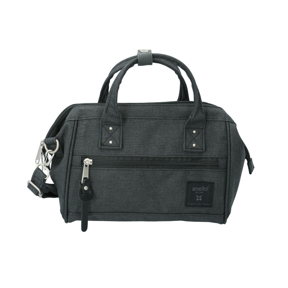 anello「anello アネロ 口金 ミニショルダー 2way ATB4685 通販 ミニショルダーバッグ」|ショルダー・メッセンジャー|ブラック1