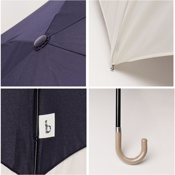 BACKYARD FAMILY「because ビコーズ 折りたたみ傘 50cm 通販 晴雨兼用傘 傘 かさ カサ 婦人傘」|傘|