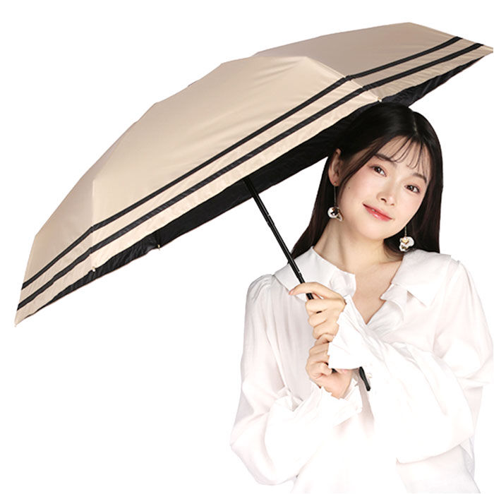 BACKYARD FAMILY「KIZAWA 折りたたみ傘 通販 日傘 折りたたみ 完全遮光 傘 50cm 折畳み傘 晴雨兼用」|傘|