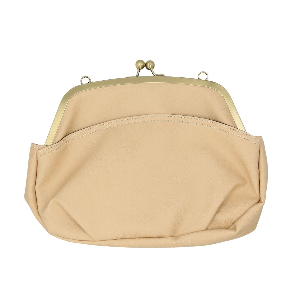 BACKYARD FAMILY「リズデイズ LIZDAYS がま口バッグ レトロ 通販 2way ショルダーバッグ レディース」|ショルダー・メッセンジャー|ベージュ3