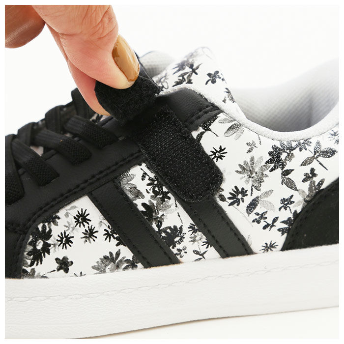 BACKYARD FAMILY「パーソンズ PERSONS キッズ スニーカー 通販 ローカット 軽量 マジックテープ ゴム紐」|スリッポン|