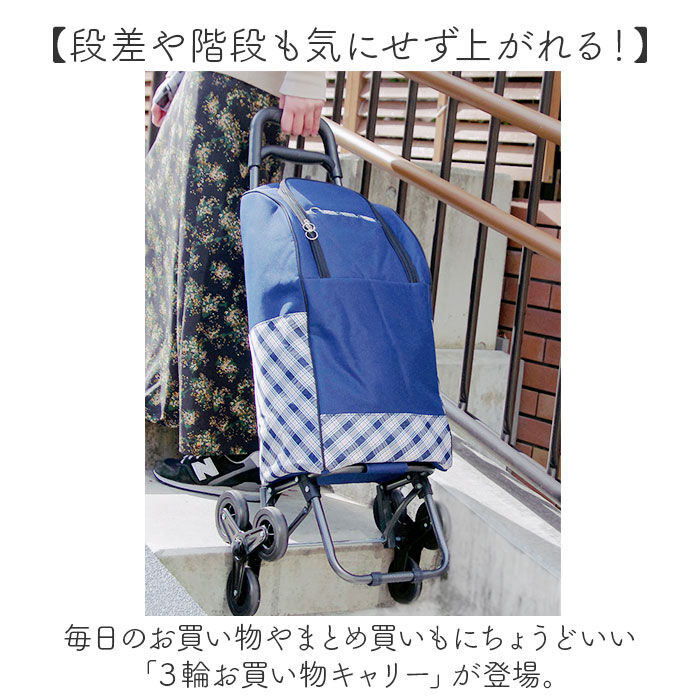 BACKYARD FAMILY「ショッピングカート 3輪 通販 買い物キャリーバッグ お買い物キャリー お買い物カート 保温 保冷」|キャリーケース|