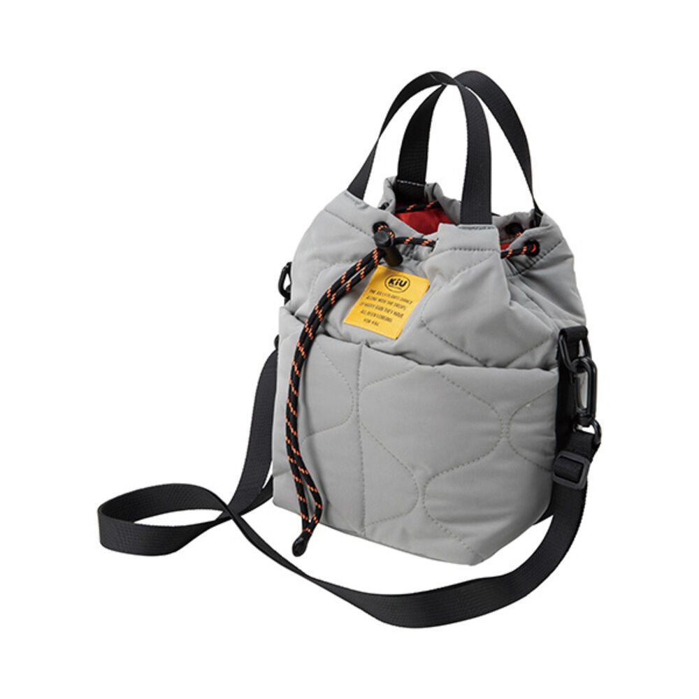 KiU「kiu ショルダーバッグ キウ K384 通販 ショルダーバック 2way ショルダー」|ショルダー・メッセンジャー|グレー1