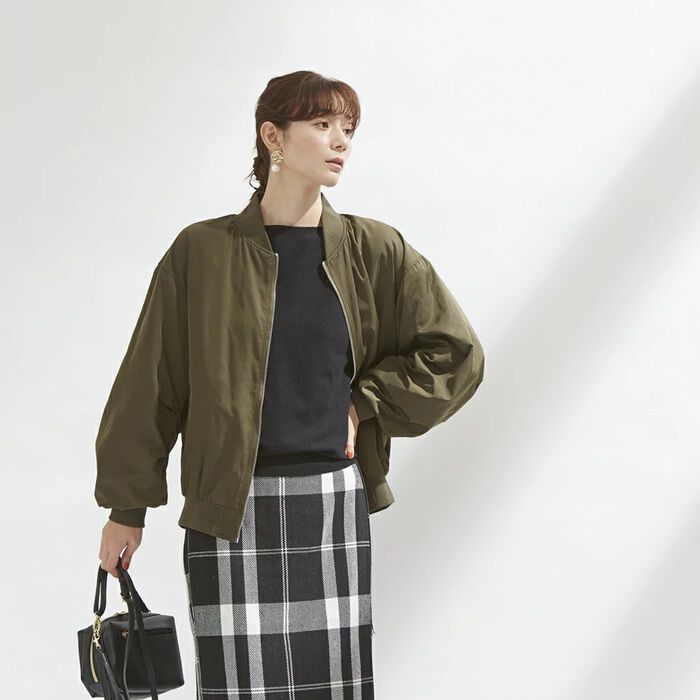 BACKYARD FAMILY「ブルゾン レディース 薄手 通販 ジャンパー ジャケット ジャンバー 秋 冬 秋冬 アウター」|その他|