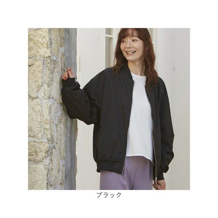 BACKYARD FAMILY「ブルゾン レディース 薄手 通販 ジャンパー ジャケット ジャンバー 秋 冬 秋冬 アウター」|その他|