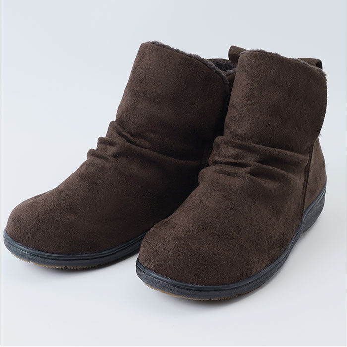 BACKYARD FAMILY「パンジー ブーツ pansy 4690 通販 ショートブーツ 婦人靴 レディース シューズ 幅広」|ショートブーツ|