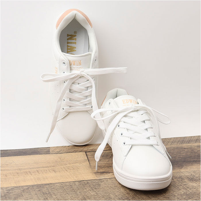 BACKYARD FAMILY「EDWIN スニーカー EDW4328 エドウィン 通販 レディース ローカットスニーカー 軽量」|スリッポン|