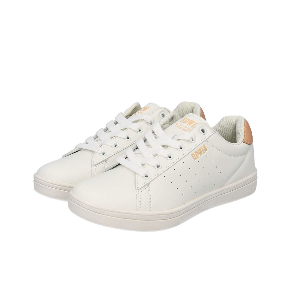 BACKYARD FAMILY「EDWIN スニーカー EDW4328 エドウィン 通販 レディース ローカットスニーカー 軽量」|スリッポン|ピンク1