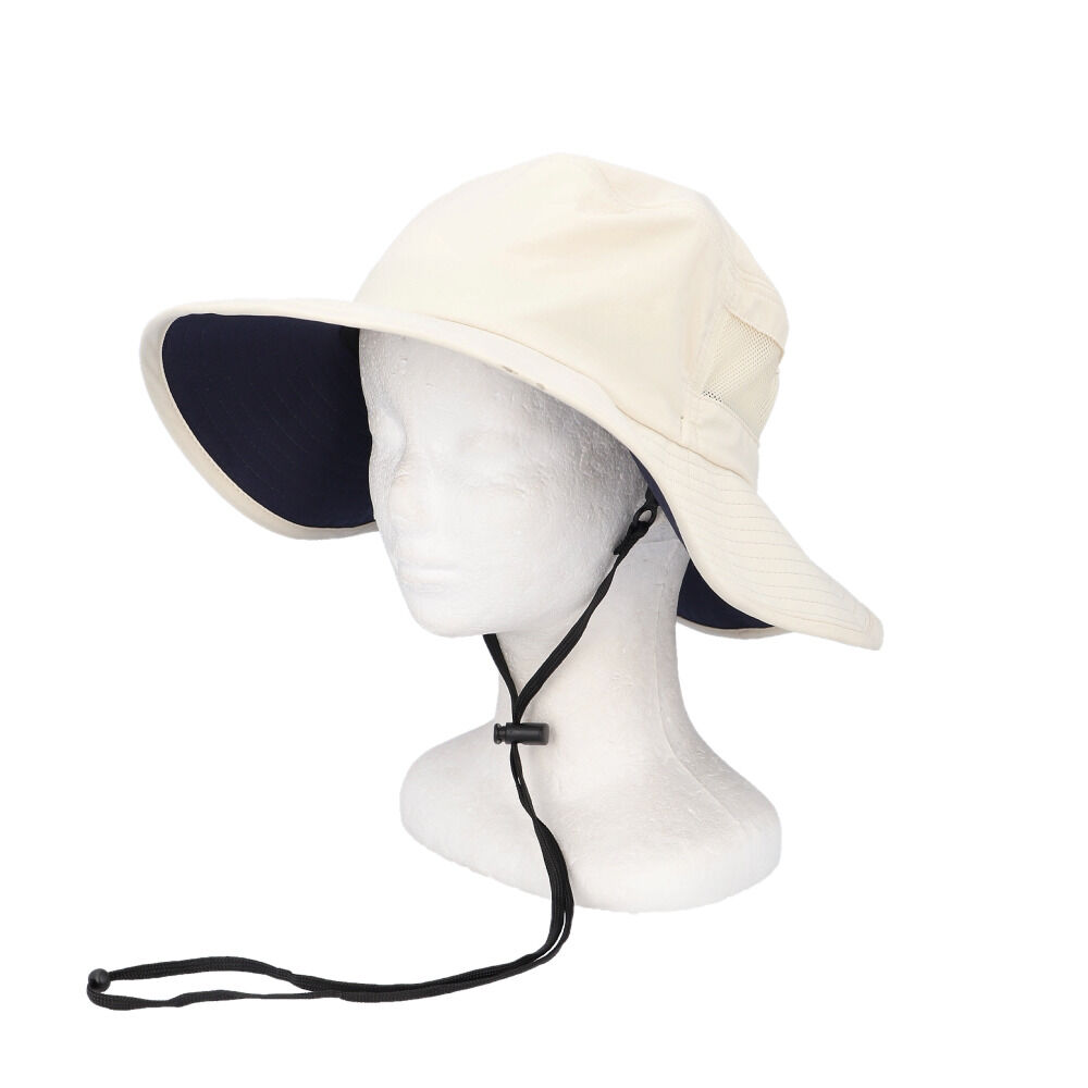 BACKYARD FAMILY「アドベンチャーハット 通販 サファリハット 日よけ帽子 折り畳み 折りたたみ 軽量 軽い」|ハット|ホワイト1