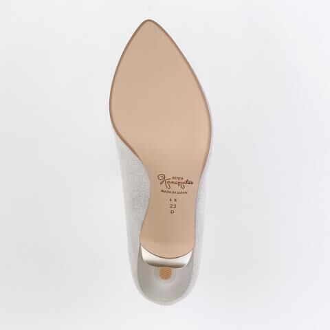 銀座かねまつ「LSDM2557METPLT 【本革】ビジュ―モチーフパンプス」|パンプス|