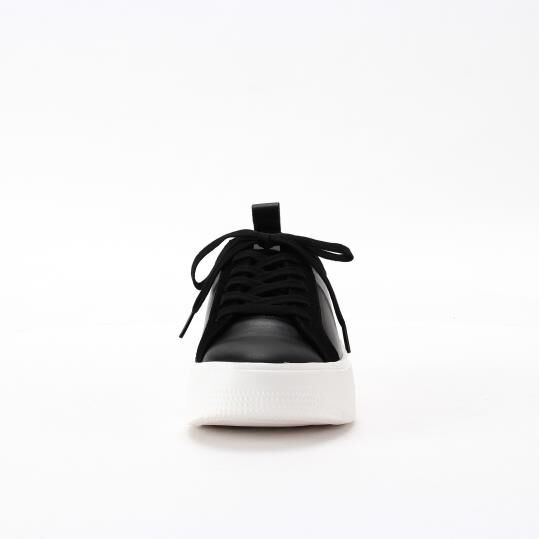 銀座かねまつ「UE255134STE3CBBLK 【本革】【防水】アクアベルスニーカー」|スニーカー|