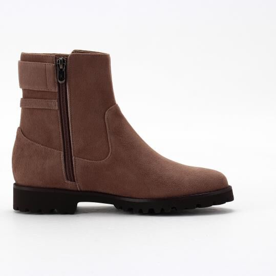 銀座かねまつ「LSFU2568SUEOAK 【本革】【防水】アクアベルショートブーツ」|ショートブーツ|