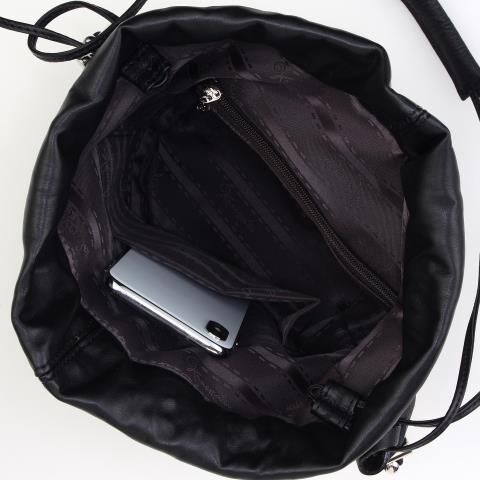 銀座かねまつ「S525535 フェイクファードローコードバッグ」|ショルダー・メッセンジャー|