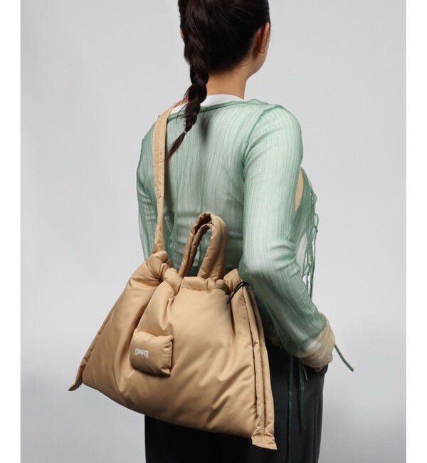 CAMPER「[カンペール] Mori トートバッグ」|ショルダー・メッセンジャー|アイボリー