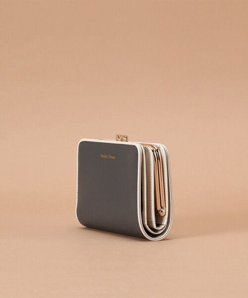 Samantha Thavasa「シンプルバイカラー口金折財布」|財布|