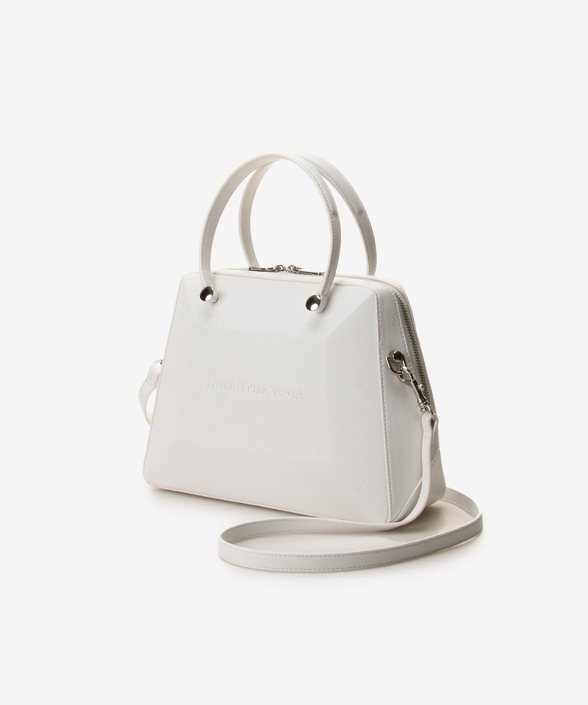 Samantha Vega「スクエアストーンハンドバッグ」|ハンドバッグ|