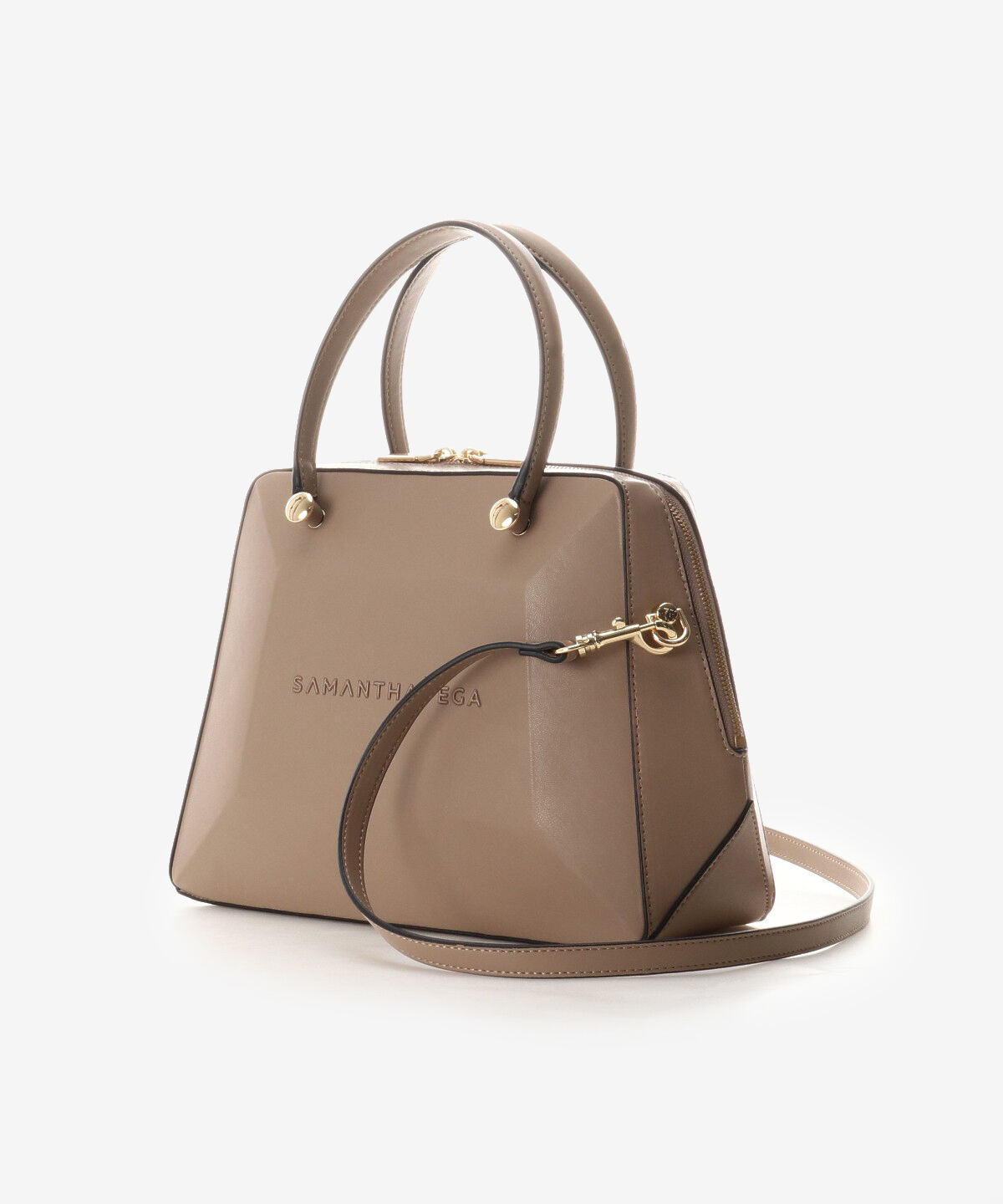 Samantha Vega「スクエアストーンハンドバッグ」|ハンドバッグ|