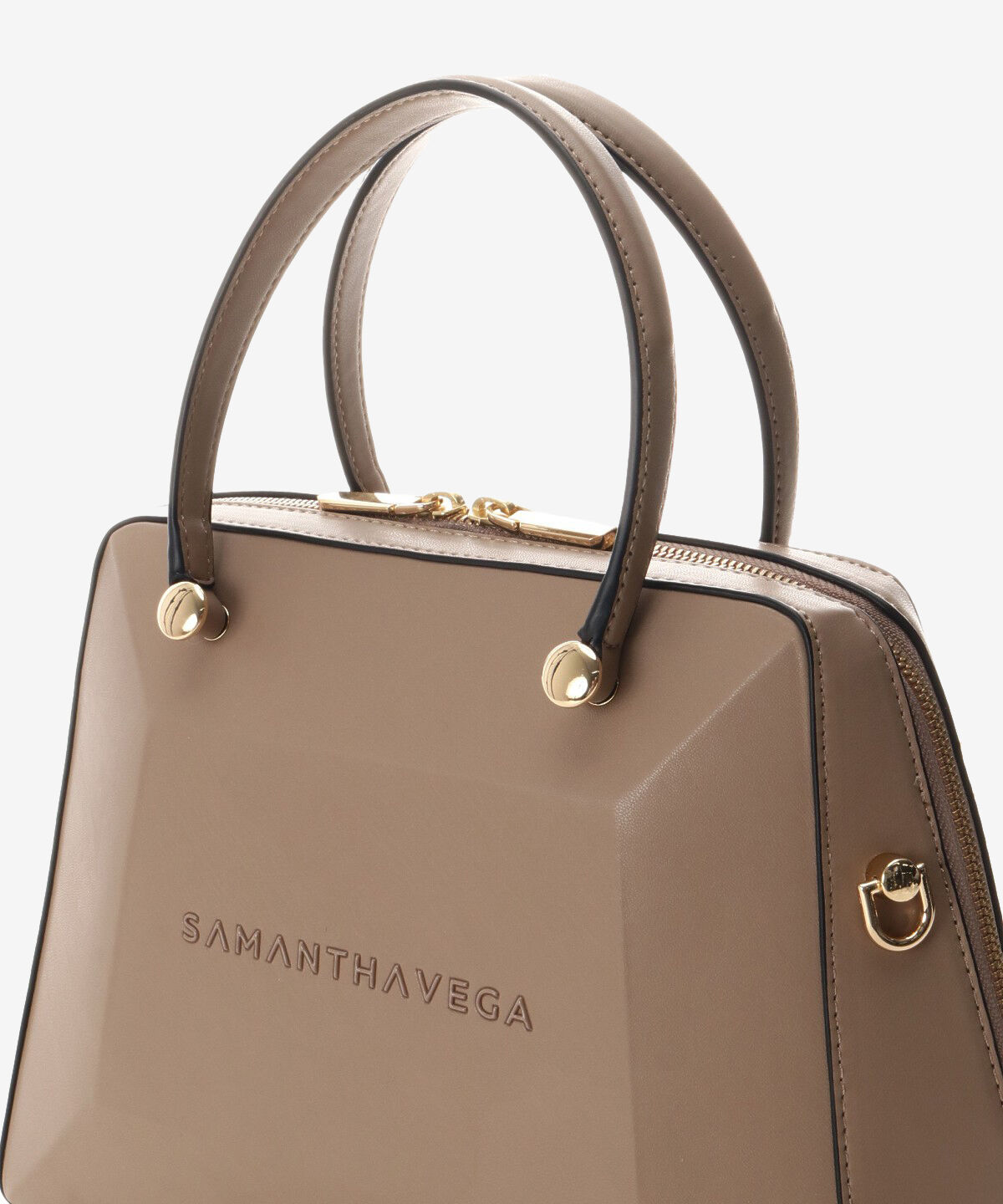 Samantha Vega「スクエアストーンハンドバッグ」|ハンドバッグ|