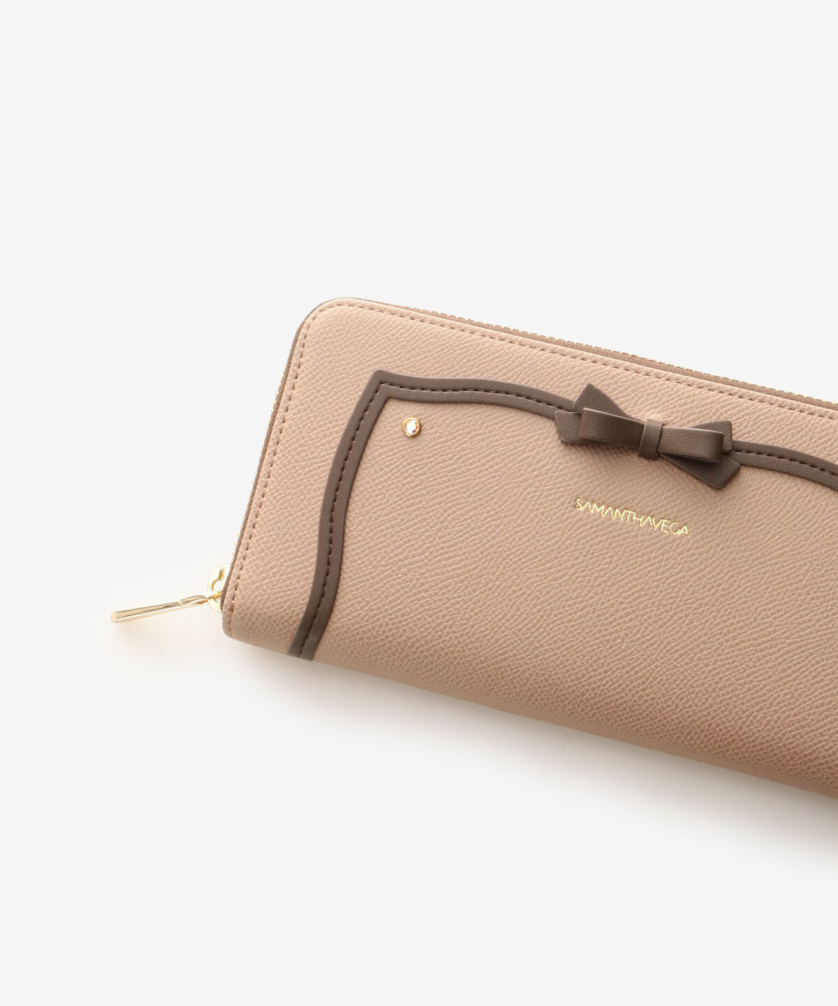 Samantha Vega「ソリッドリボン長財布」|財布|