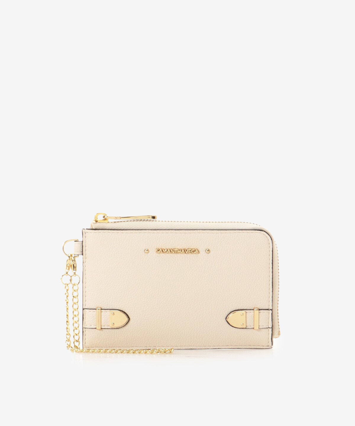 Samantha Vega「ベルト金具マルチケース」|コインケース|オフホワイト