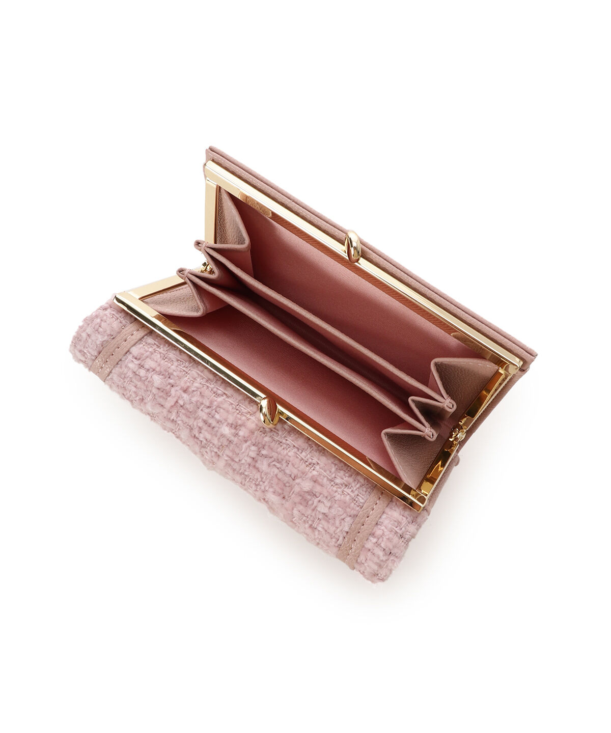 Samantha Vega「ソリッドリボンツイード折財布」|財布|