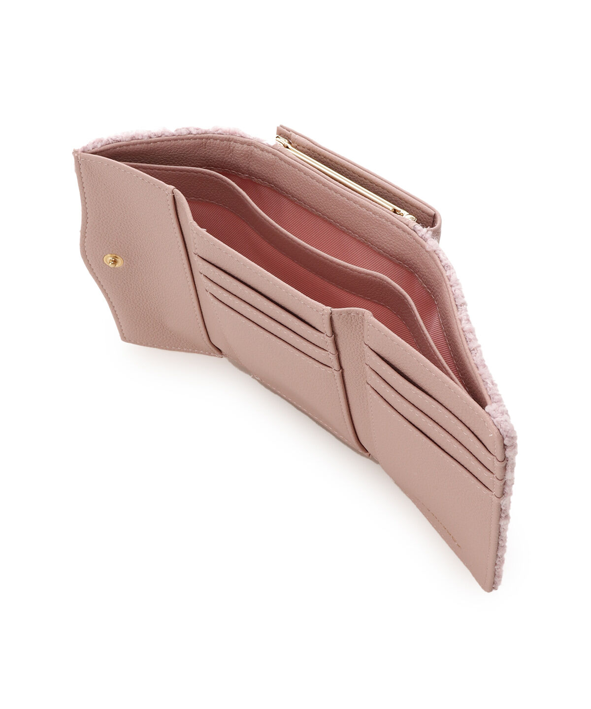 Samantha Vega「ソリッドリボンツイード折財布」|財布|