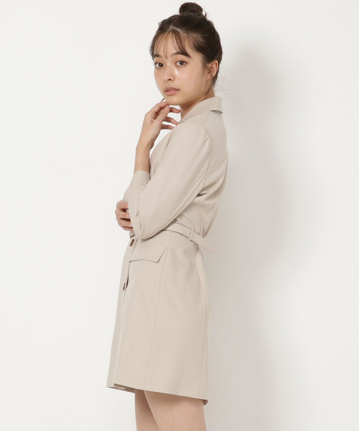 REDYAZEL「テーラーカラーミニワンピース」|ワンピース|