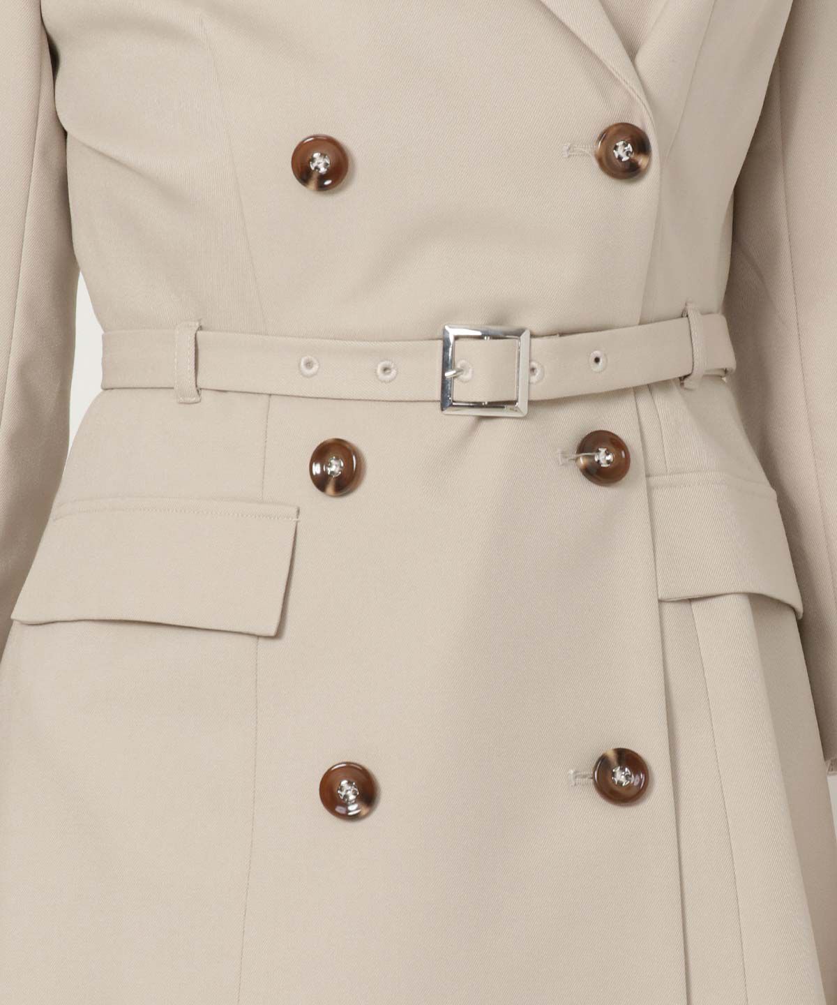 REDYAZEL「テーラーカラーミニワンピース」|ワンピース|