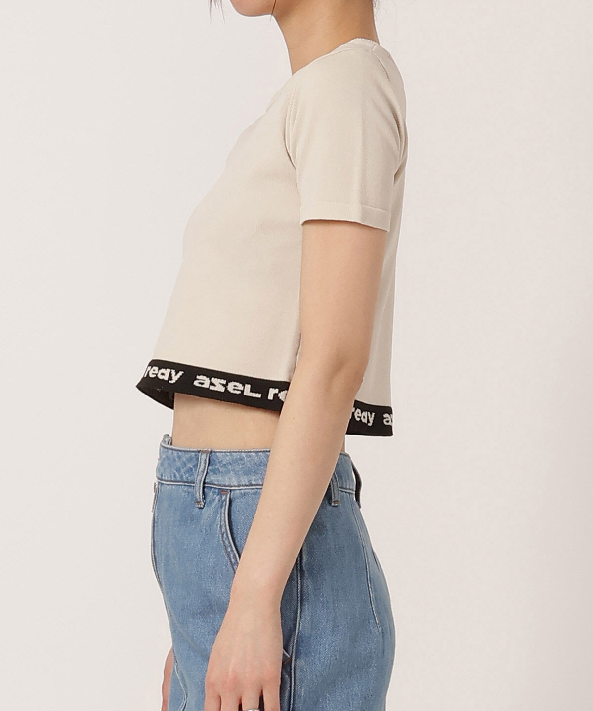 REDYAZEL「ロゴジャガード切り替えプルオーバー」|Tシャツ・カットソー|