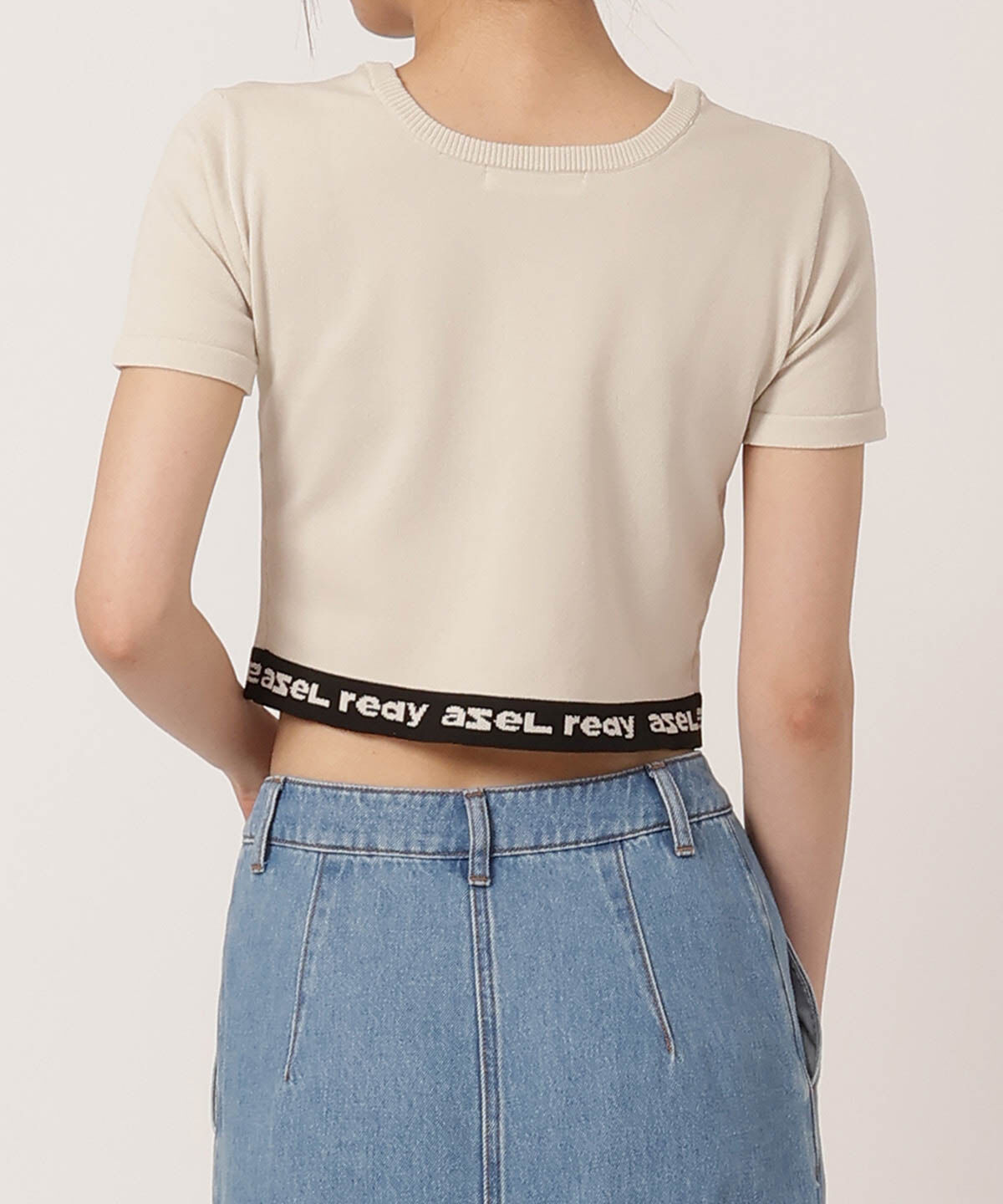 REDYAZEL「ロゴジャガード切り替えプルオーバー」|Tシャツ・カットソー|