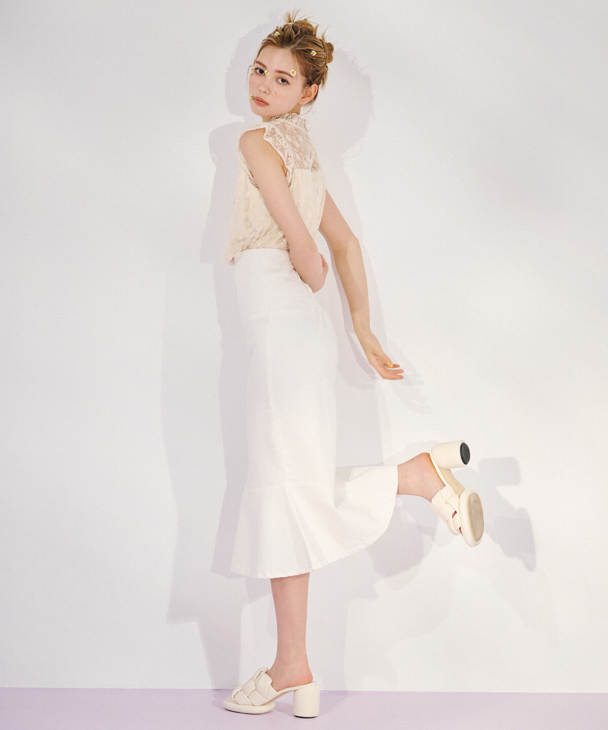 REDYAZEL「デニムマーメイドスカート」|スカート|