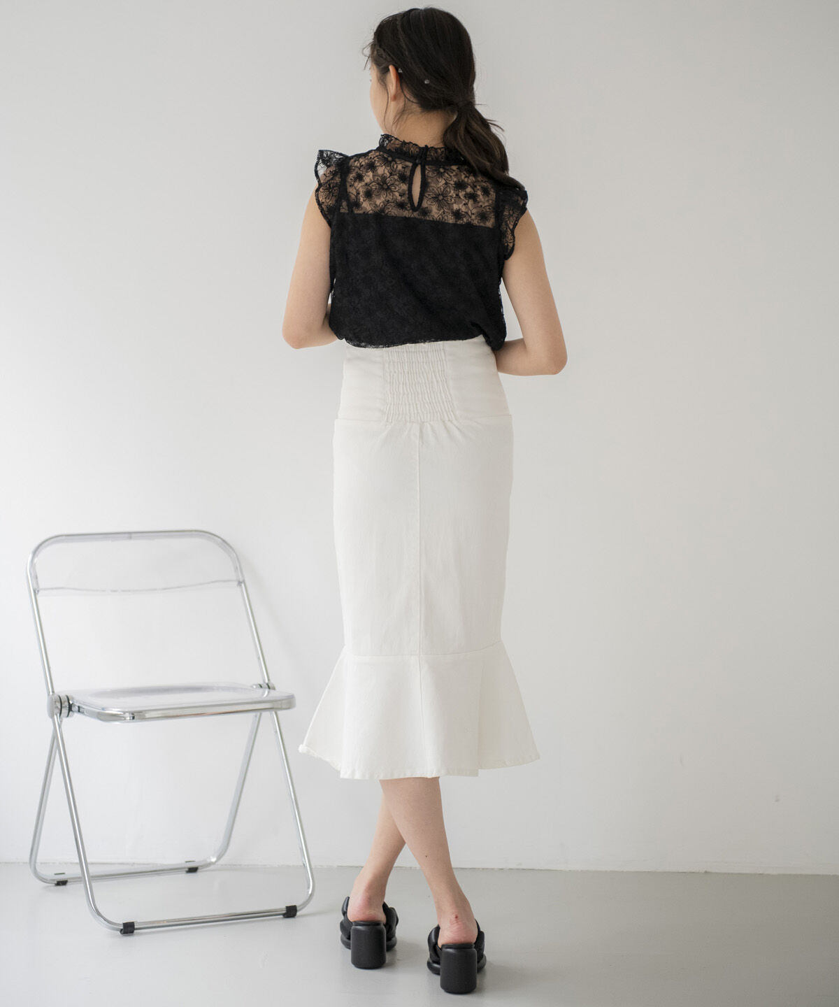 REDYAZEL「デニムマーメイドスカート」|スカート|