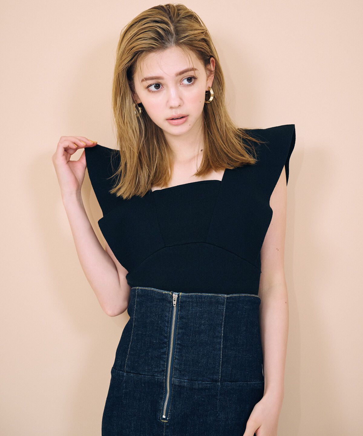 REDYAZEL「デニムマーメイドスカート」|スカート|