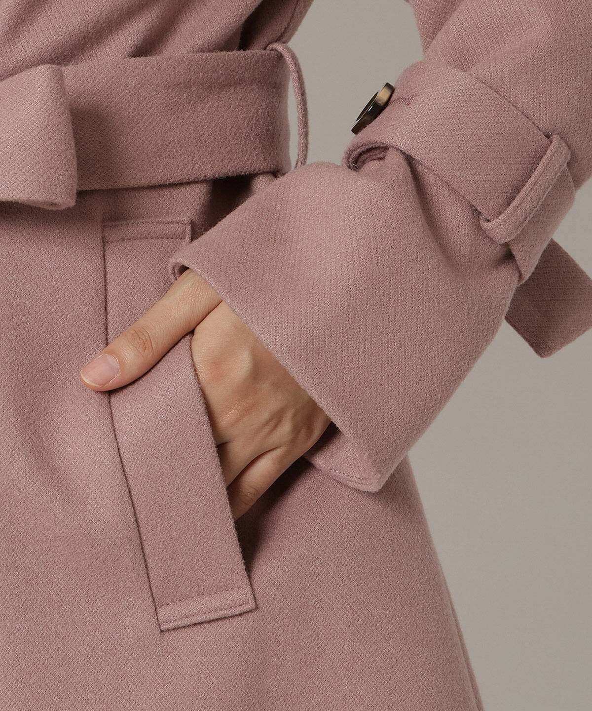 REDYAZEL「スタンドカラーショートコート」|ステンカラーコート|