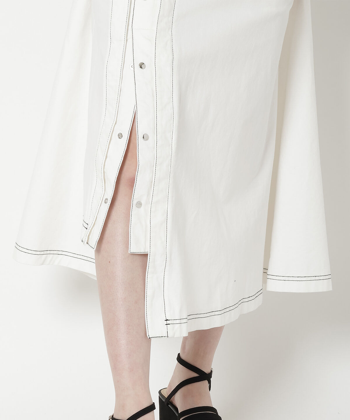 REDYAZEL「ステッチカラーワンピース」|ジャンパースカート|