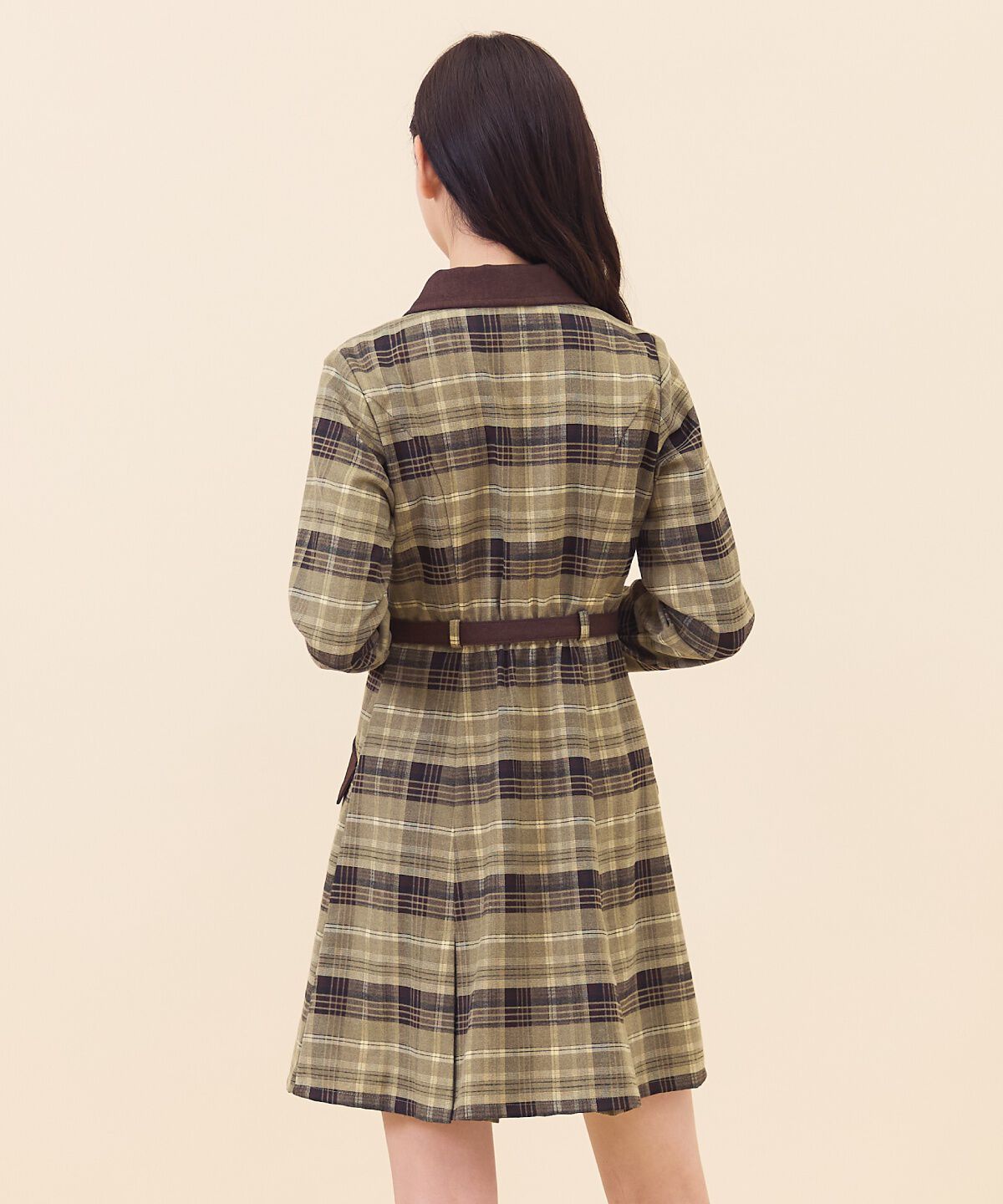 REDYAZEL「チェックダブルミニワンピース」|ワンピース|