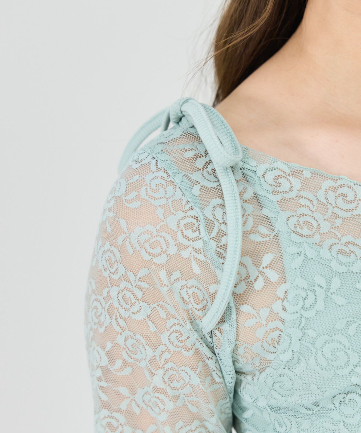 REDYAZEL「レーストップス＆リボンショルダーキャミソールセット」|Tシャツ・カットソー|