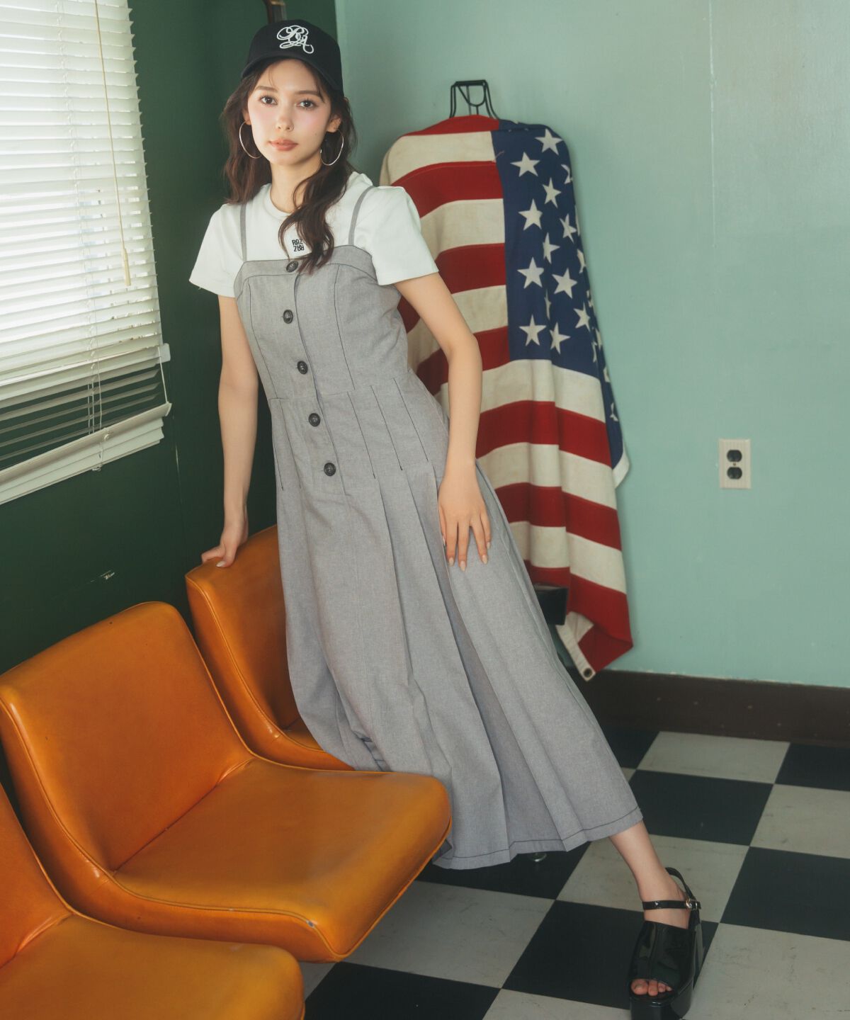 REDYAZEL「２wayプリーツジャンパースカート」|ワンピース|