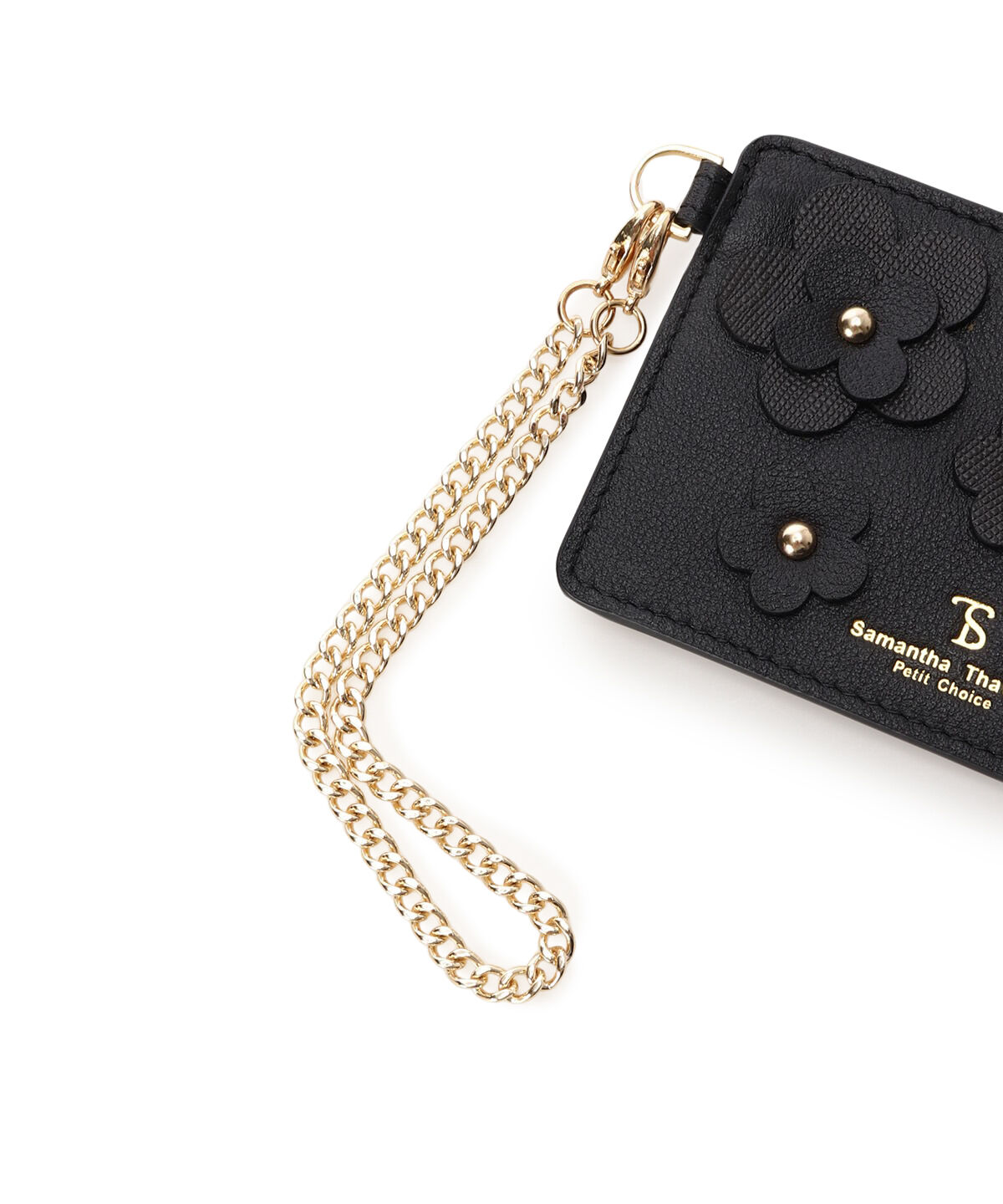 Samantha Thavasa Petit Choice「フラワーパッチ パスケース」|定期入れ|