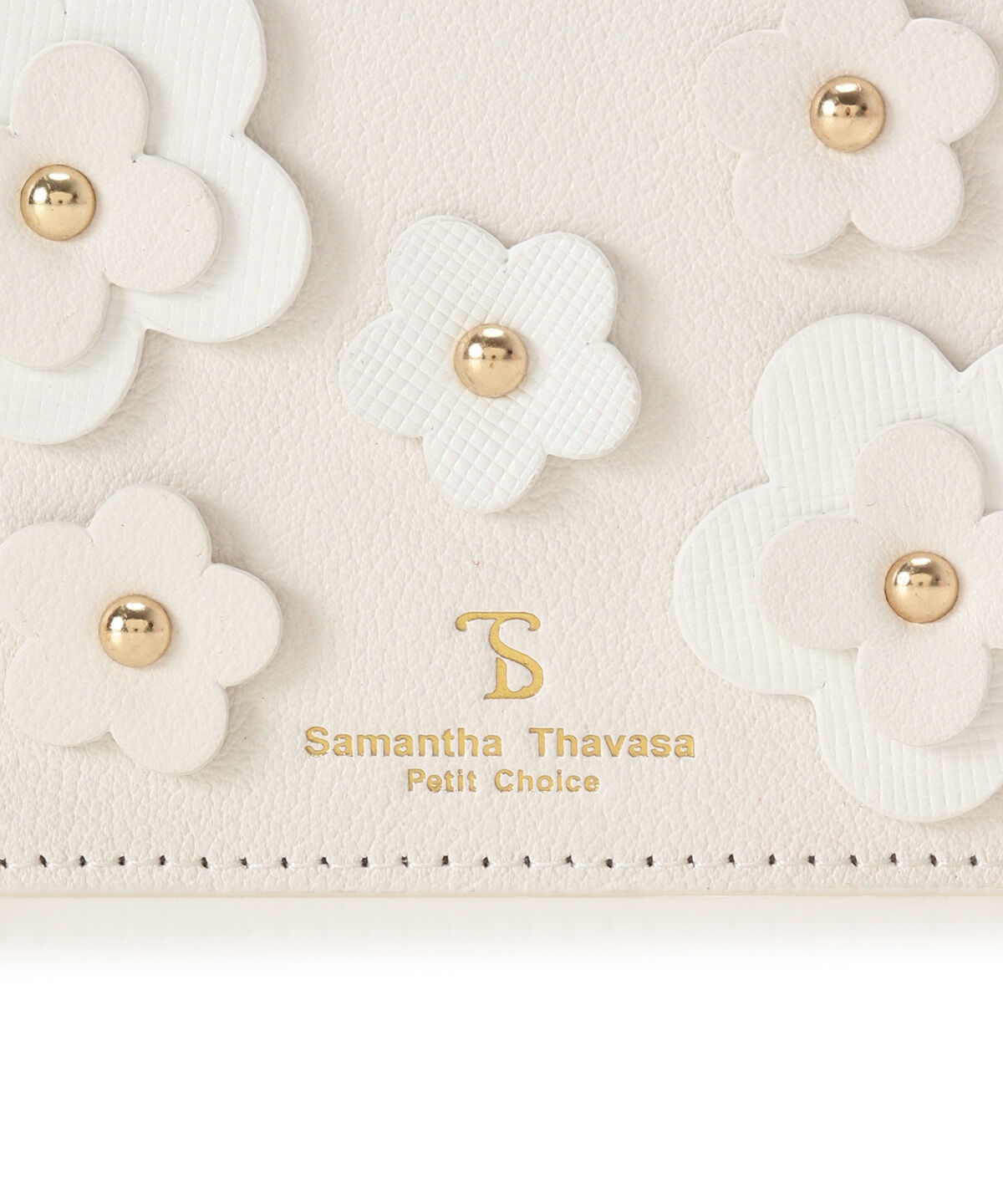 Samantha Thavasa Petit Choice「フラワーパッチ パスケース」|定期入れ|