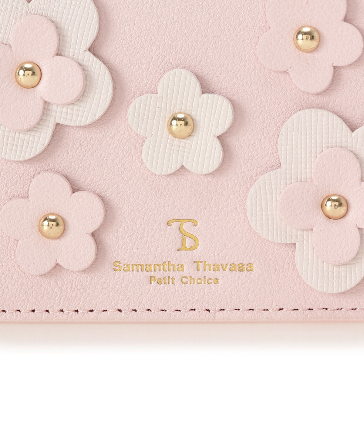 Samantha Thavasa Petit Choice「フラワーパッチ パスケース」|定期入れ|